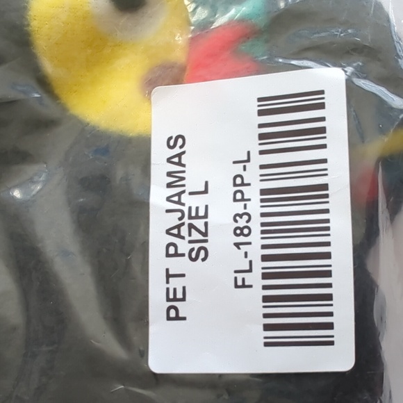 Pet PJ'S Fleece Christmas Emoji Sizes Available - Extra Small Small, Large - Picture 3 of 5